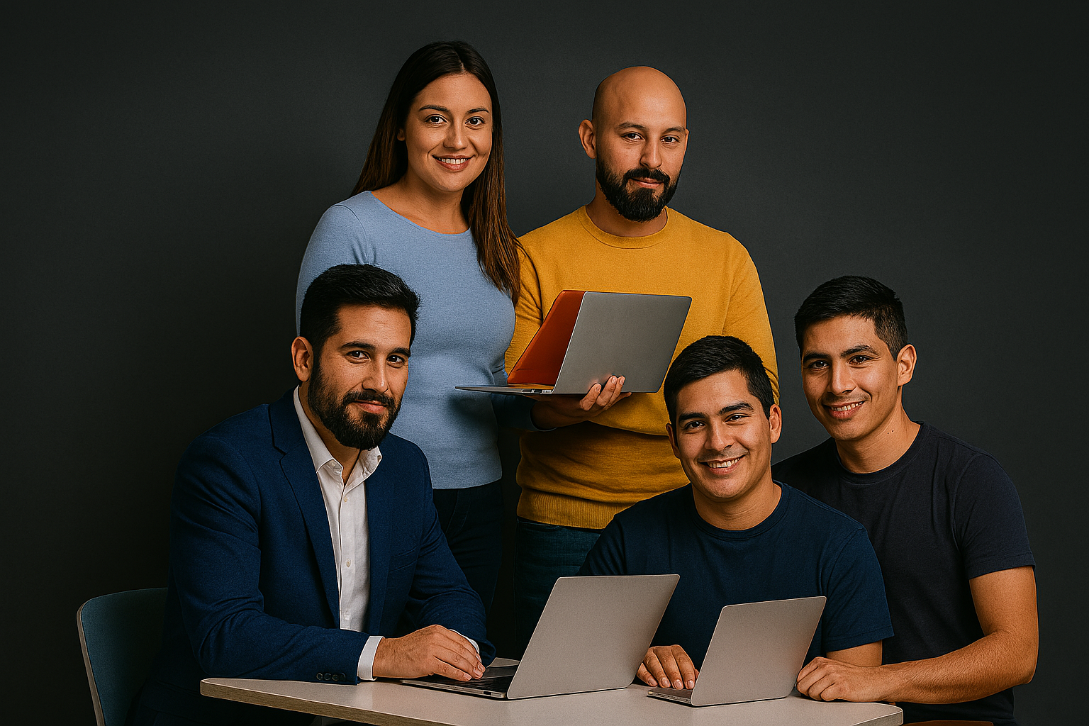 Equipo TECEEC trabajando en soluciones tecnológicas